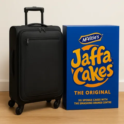 Large Dark Suitcase