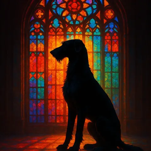 Noble Irish Wolfhound