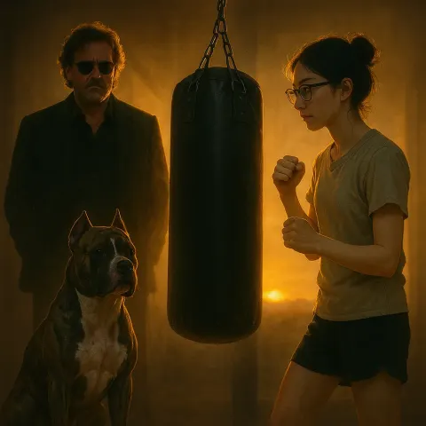 Villainous Figure with an Auteur Director's Air