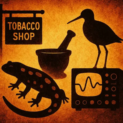 Superimposed Tobacco Shop