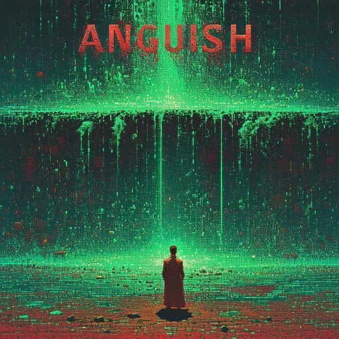 Anguish Rendered in Expressionist 8 Bit Pixels