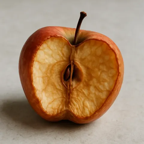 Apple Partially Consumed