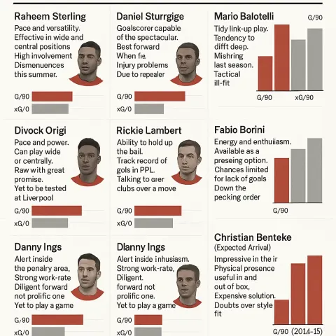 Evaluate Liverpool's Roster of Eight Forwards Comprehensively