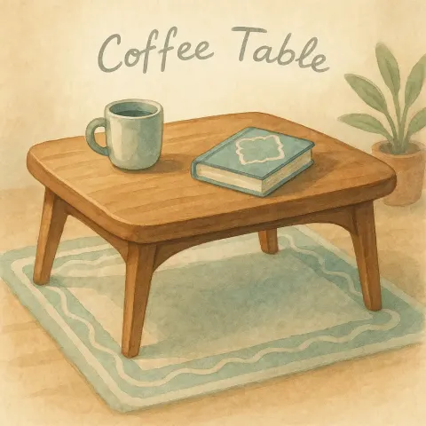 Decorate a Coffee Table ## 🎨 Artistic Approach