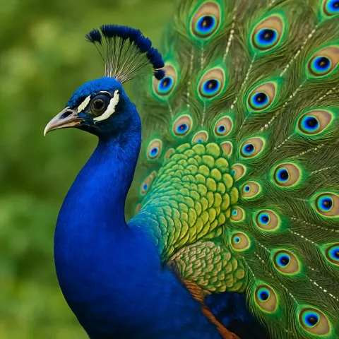 Describe the Colorful Bird Famous for its Striking Feathers