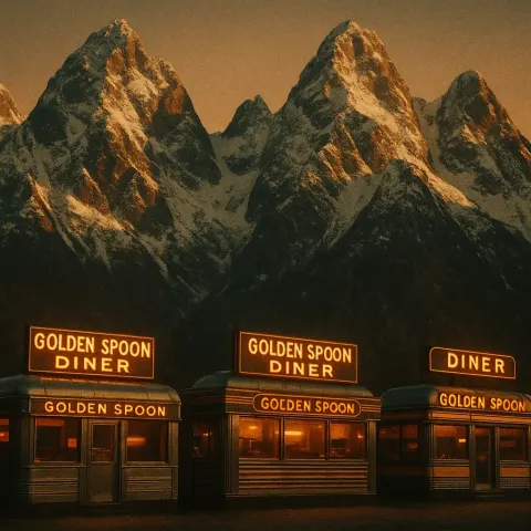 Three Varied Golden Spoon Diners