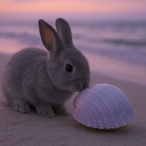 Amidst the Soft and Cool Sand of the Shoreline