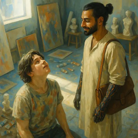 Underground Artist of Ambiguous Gender