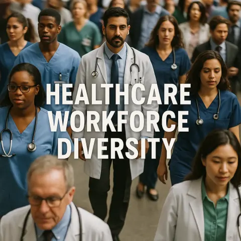 Crowded Scene of Diverse Individuals in Motion