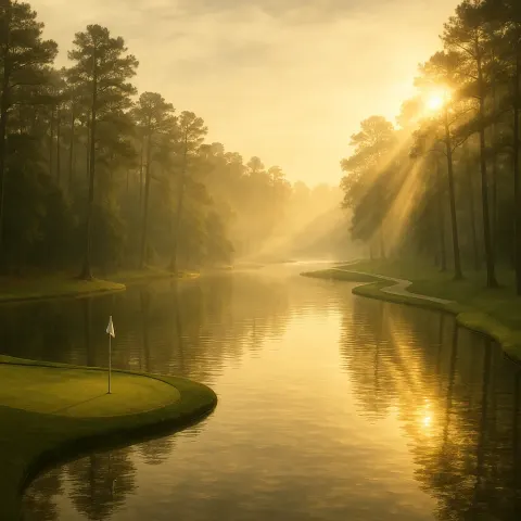 Augusta National Golf Club Is Unveiled under Enchanting Circumstances
