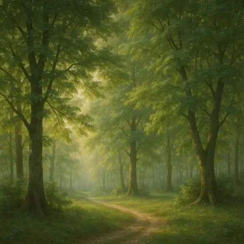 Quiet Rustle Filled the Forest
