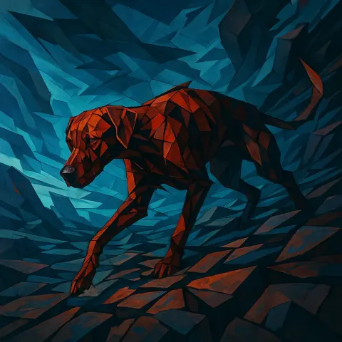 Dark Red Wheaten Rhodesian Ridgeback