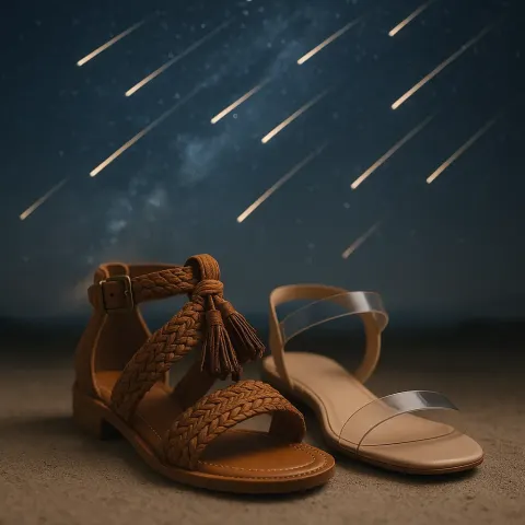 Beneath an Awe-inspiring Meteor Shower Where Multiple Shooting Stars Streak