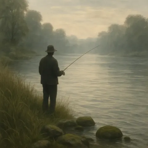 By the Tranquil Riverbank