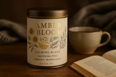 Sophisticated and Enchanting Packaging Design for the Luxurious Artisan Tea