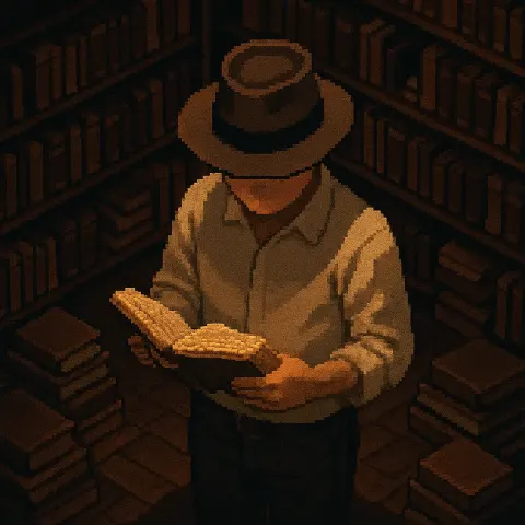 Figure Whose Stylish Fedora Tops an Oval Face