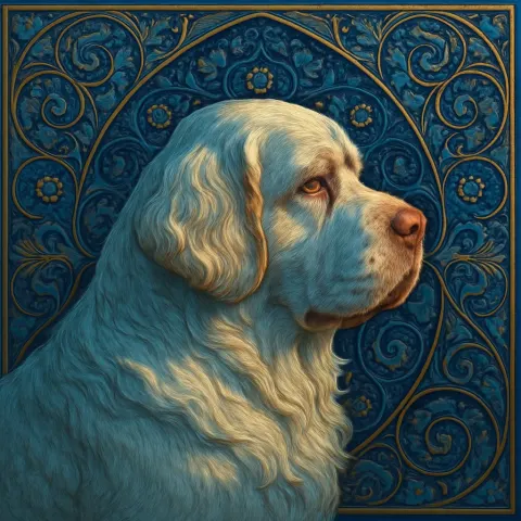 Profile Clumber Spaniel