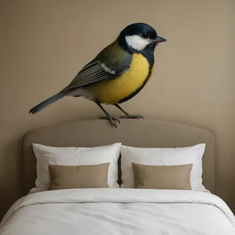 Picture of a Bird Sitting on a Perch