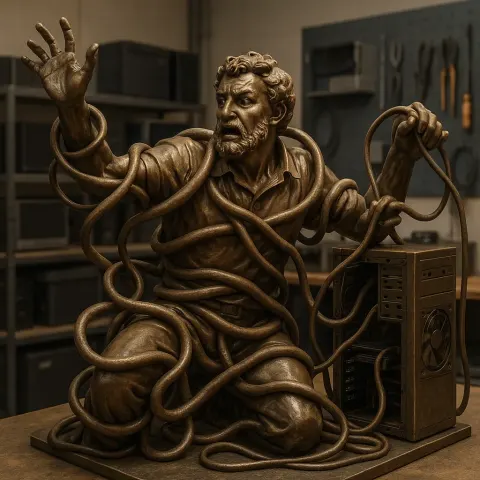 Bronze Sculpture Modeled After a Hellenistic Masterpiece
