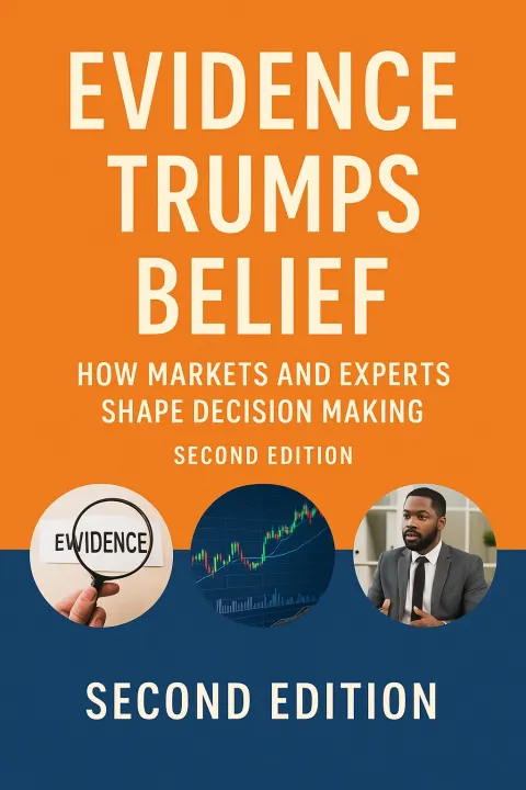 Book Cover Titled "Evidence Trumps Belief