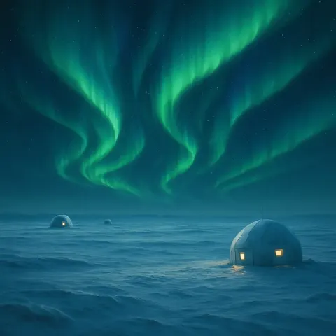 Few Isolated Research Outpost Domes