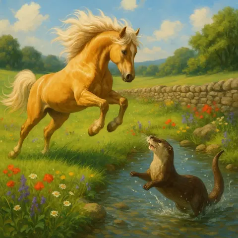 Amidst an Expansive Field