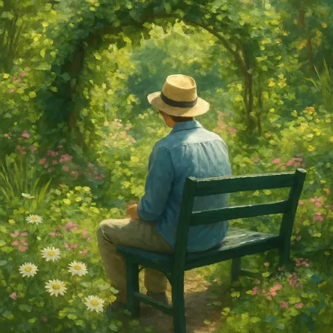 Person Wearing a Hat