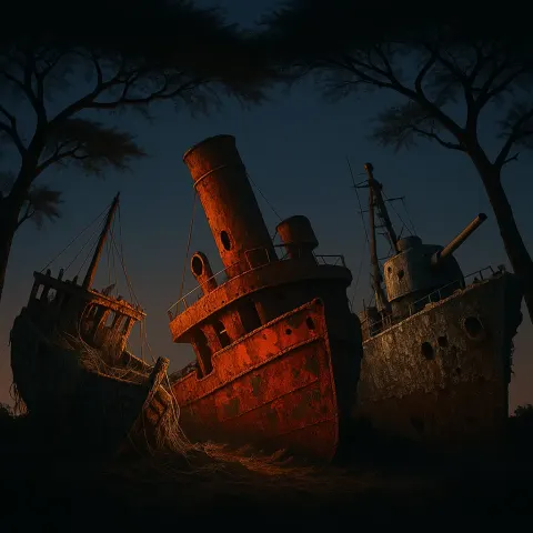 Three Distinct Wrecks—the First