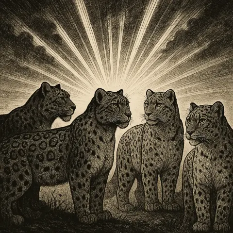 Diverse Snow Leopards