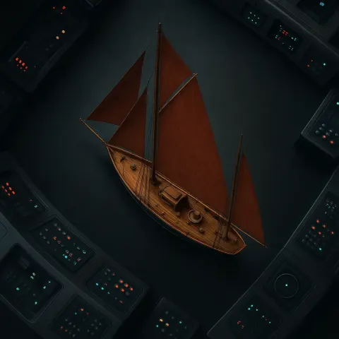 Single Yawl—distinguished by its Traditional Varnished Wood