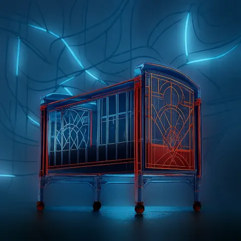 Single Crib—distinguished by its Transparent Acrylic Body