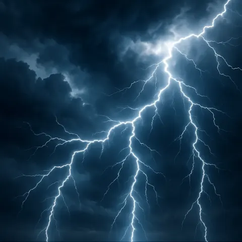 Lightning Flashed and Flickered Through the Turbulent Heavens