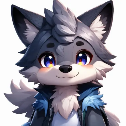 Mischievous Chibi Werewolf Villager in Anime Render
