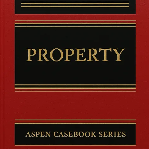 Red Textbook Cover with Black Panels