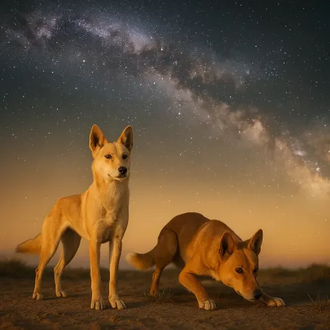 Under a Clear View of the Milky Way Galaxy
