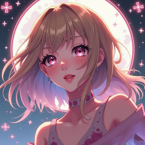 Taylor Swift Reimagined as Ethereal Anime Key Visual
