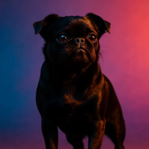 Black Brabancon Griffon