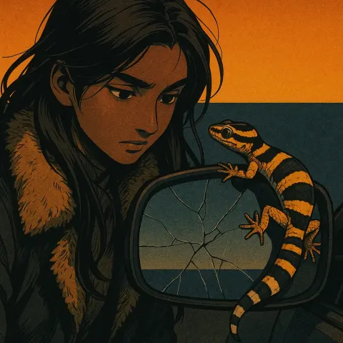 "anime Manga Style" Person of "South Asian Descent", their "long