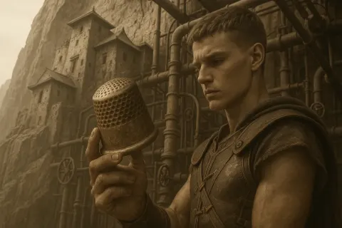 Young Adult Warrior Figure of Mythic