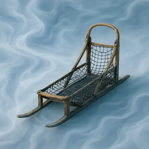 Single Long Expedition Dogsled