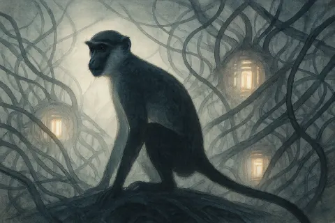 Single Guenon—defined by its Slender Build