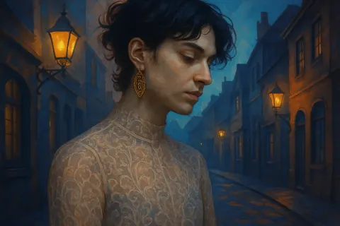 Androgynous Underground Artist