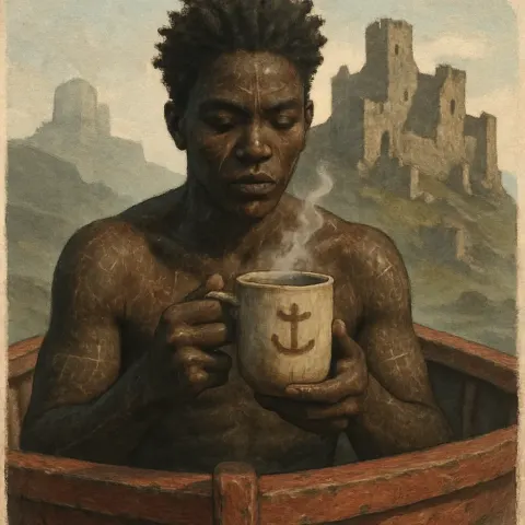 Mythic Prehistoric Figure of North African Descent