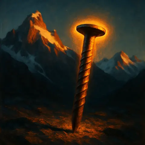 Single Brass Nail