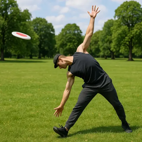 Person Performs a One-handed Handstand in a Park