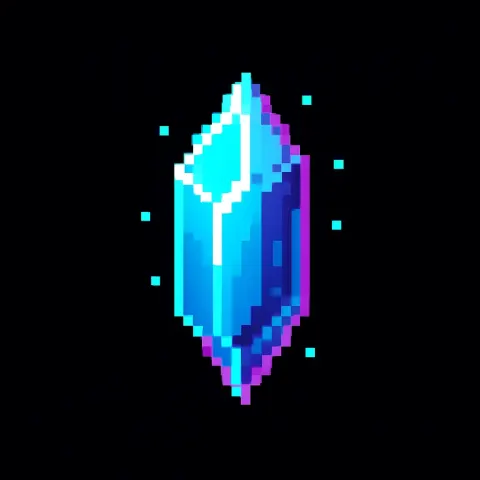 Minimalist Pixel Art Logo