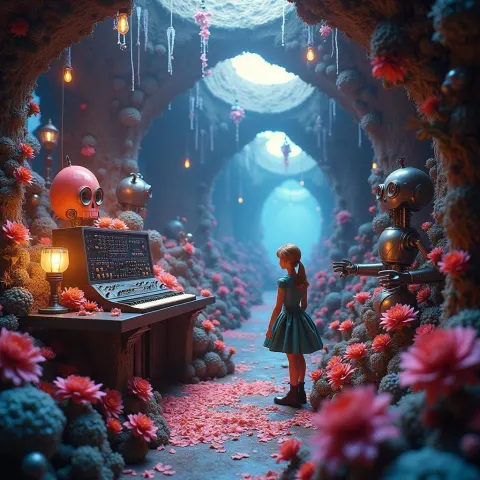 Alice's Modular Synthesizer Conjures a Surreal Dreamworld