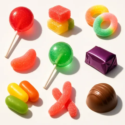 Vibrant Array of Sweets Is Set