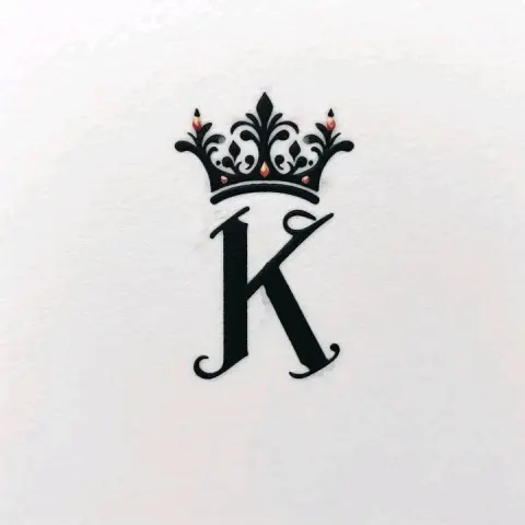 SVG: Letter K