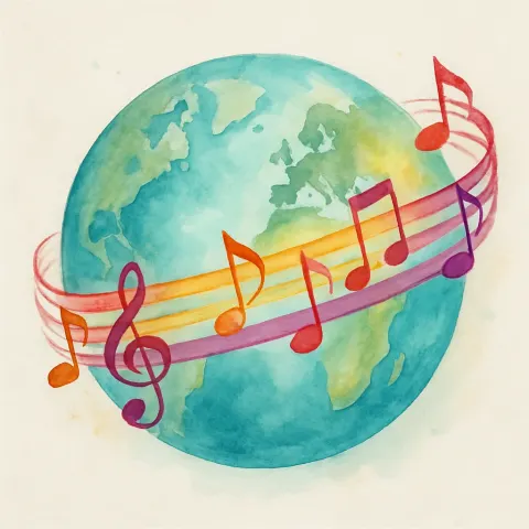 Artistic Depiction of Earth